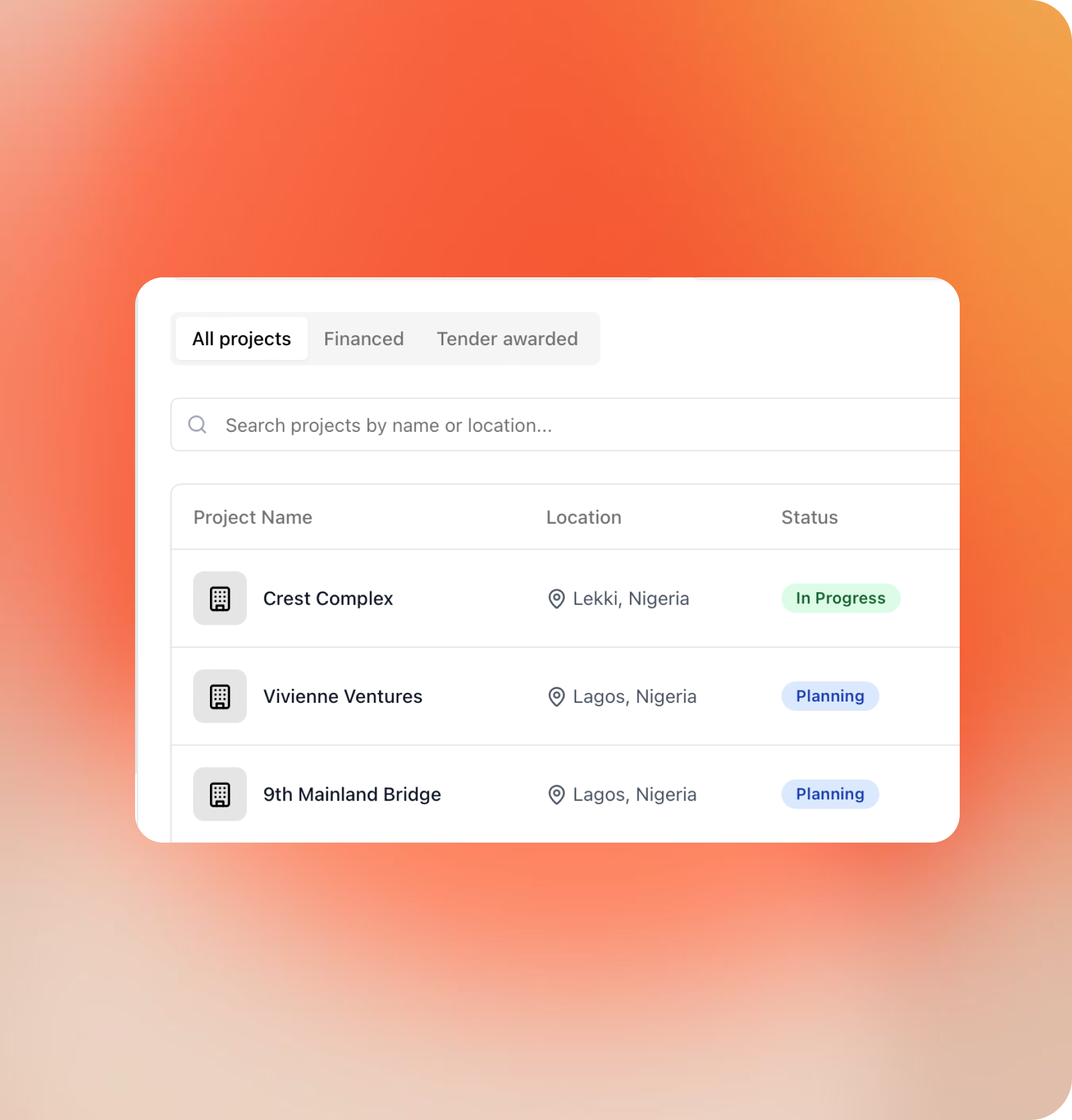 Milestone tracking interface